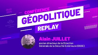 Conférence Géopolitique dAlain Juillet à Mines Nancy 2024 [upl. by Lebasiairam]