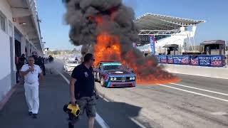 Estoril Classics 2023  Ford Capri And BMW 30 CSL On Fire [upl. by Cordier503]