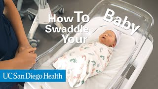 How to Swaddle a Baby [upl. by Udella123]