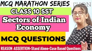 Sectors of indian economy class 10 mcqSectors of indian economyClass 10 SST [upl. by Belanger643]