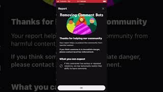 Removing comment bots stopcommentbots shorts commentbots trends report [upl. by Eserrehs271]