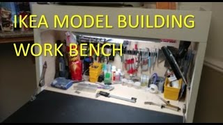 Ikea Modeling Workbench for modelers without extra room [upl. by Aniratak828]