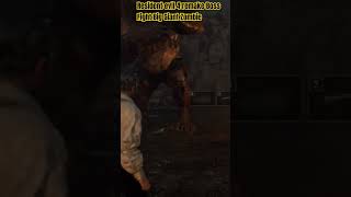 Resident Evil 4 remake Boss Fight Giant Zombie residentevil [upl. by Nahgrom456]