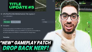 NEW GAMEPLAY PATCH NERFS DEFENSIVE AI DROP BACK  FC 25 ULTIMATE TEAM [upl. by Kiryt]