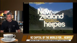 McBLOG NZ  capital of the world for herpes [upl. by Newkirk]