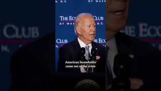 USA  President Biden delivers remarks at The Economic Club 200924 [upl. by Ellenij665]