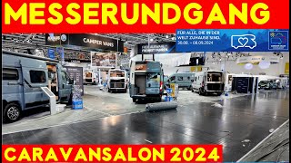 Caravan Salon 2024 Großer Messerundgang [upl. by Therine]