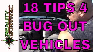 18 Tips For Bug Out Vehicles [upl. by Otho570]