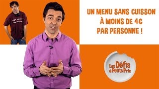 Menu tout cru à moins de 4 € [upl. by Dnalyar]