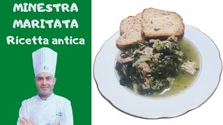 RICETTA NAPOLETANA DELLA MINESTRA MARITATA  segreti e consigli per farla come da tradizione [upl. by Spector]