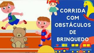 Corrida com obstáculo Educação infantil [upl. by Ahola]