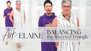 Ask Elaine  Balancing the Inverted Triangle [upl. by Ahsenet]