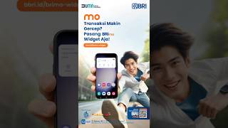 Segera pasang widget BRImo dan nikmati akses fitur BRImo tanpa perlu buka aplikasi [upl. by Lebama]