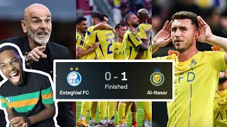 LAPORTE AMAZING GOAL  AL NASSR 10 ESTEGHAL FC  FULL MATCH ANALYSIS [upl. by Henriha]