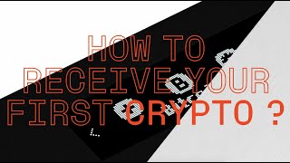 How to receive your first crypto [upl. by Armalda303]