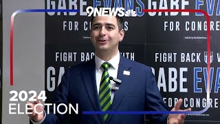 Gabe Evans speaks after Yadira Caraveo concedes in Colorado’s CD8 race [upl. by Imis703]