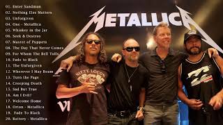 The Best Of Metallica  Metallica Greatest Hits full Album [upl. by Aiak]