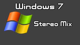 How to Enable Stereo Mix in Windows 7 [upl. by Bertle]