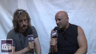 BackstageAxxess interviews David Draiman of Device and Disturbed [upl. by Trebled]