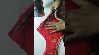 back hook Patti blouse design full video stitch please like and subscribe and share 🙏🙏 [upl. by Nnaassilem]