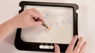 Crayola® DryErase LightUp Board Demo [upl. by Bevin794]