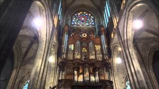 EGLISE ST MACLOU DE ROUEN RECITAL D ORGUE [upl. by Mialliw]