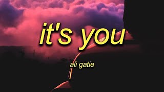 Its You  Ali Gatie sped upreverblyrics [upl. by Wiseman]