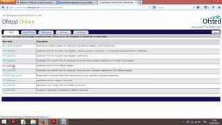 How to complete the CR1 application form when registering with Ofsted [upl. by Llenahs]
