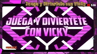 🤑🤑Juega y Diviertete con Vicky Regalando ROBUX 🤑🤑 [upl. by Soalokcin]