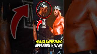 5 NBA Players Who Appeared In The WWE shorts [upl. by Atiekal]