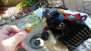 Weed Wacker Fuel Line Replacement [upl. by Hsekin367]