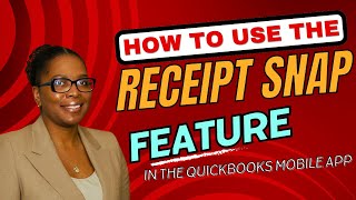 How to Upload and Categorize Receipts in the QuickBooks App Description [upl. by Halilahk]