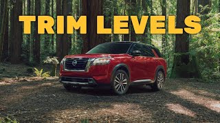 2022 Nissan Pathfinder Trim Levels Explained and Colors InteriorExterior [upl. by Aivad203]