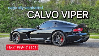 CALVO VIPER DRAGY TEST I buy and test a Naturally Aspirated 800hp Gen5 Dodge Viper IT IS FAST ASF [upl. by Sara-Ann908]