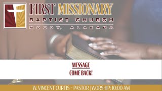 First Missionary Baptist Church  Moody AL  Sunday Worship [upl. by Erastus208]