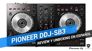 Review y unboxing en español Pioneer DDJSB3  TecnologiaDJcom [upl. by Berthold]