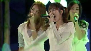 HD SNSD  Kissing You  Busan Sea Festival 12 Aug012008 GIRLS GENERATION Live 720p [upl. by Hairas]