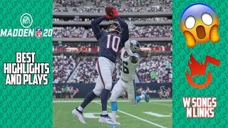 Best Madden 20 Highlights And Plays So Far Madden 20 Vine Compilation W Songs n Links [upl. by Nnyleimaj204]