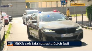 NAKA zadržala komentujúcich ľudí [upl. by Nomde]