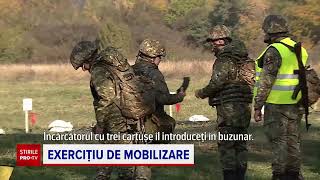 Rezerviștii chemați de Armata Română se împiedică de noua tehnică militară [upl. by Kinch]