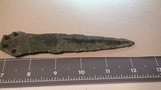 Luristan Bronze Dagger or Spear Blade from 1000 BC [upl. by Wyne144]