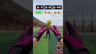 Catches with shosh and oil football ballchallenge ballcatching goalkeeper challenge shorts [upl. by Nawud998]