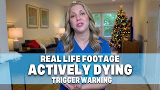 Actively Dying Breathing Real Life Footage Trigger Warning [upl. by Adlare]