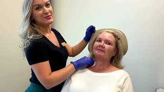 Treating Platysmal Bands With Botox At Thrive Medical Spa Milton GA [upl. by Lanford484]