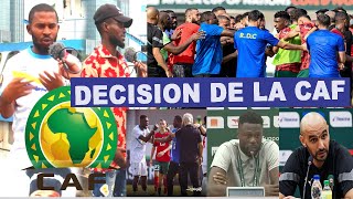 RDC vs MAROC REACTION DE BRAZZAVILLE ET DECISION DE LA CAF SUR LA BARBARIE ET RACISME DES MAROCAINS [upl. by Aiepoissac996]