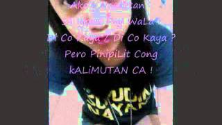 PinaLaya Na Kita Lyrics  PekengModeLa [upl. by Horwath814]