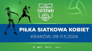 Liga Akademicka AZS  Kraków  Piłka Siatkowa K  UWM Olsztyn  UMCS Lublin [upl. by Otreblide1]