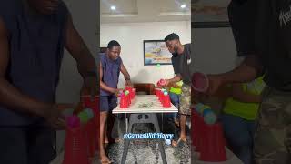 Toss ball challenge games funny gameschallenge gameplay comedy gamechallange [upl. by Cirdla48]