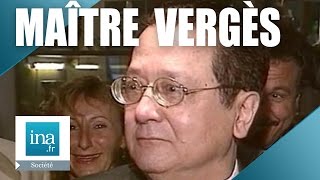 Procès Jacques Vergès quotJe persiste je signe et je souligne deux foisquot  Archive INA [upl. by Noak]