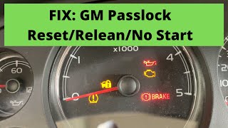 FIX GMSilveradoDuramax Security Passlock RelearnReset ProcedureService Theft Deterrent System [upl. by Stegman211]